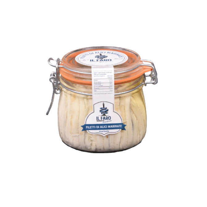 Marinate Anchovy Fillets - 230g