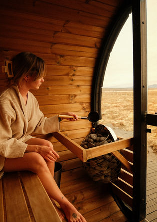 Glass Lodge in Golden Circle in Selfoss, Iceland