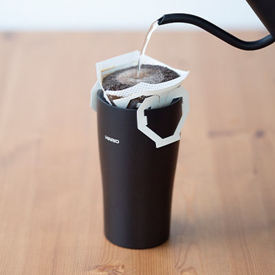 Thumbnail: Hario V60 My Cafe Drip Coffee Pour Over Filter (coffee not included)