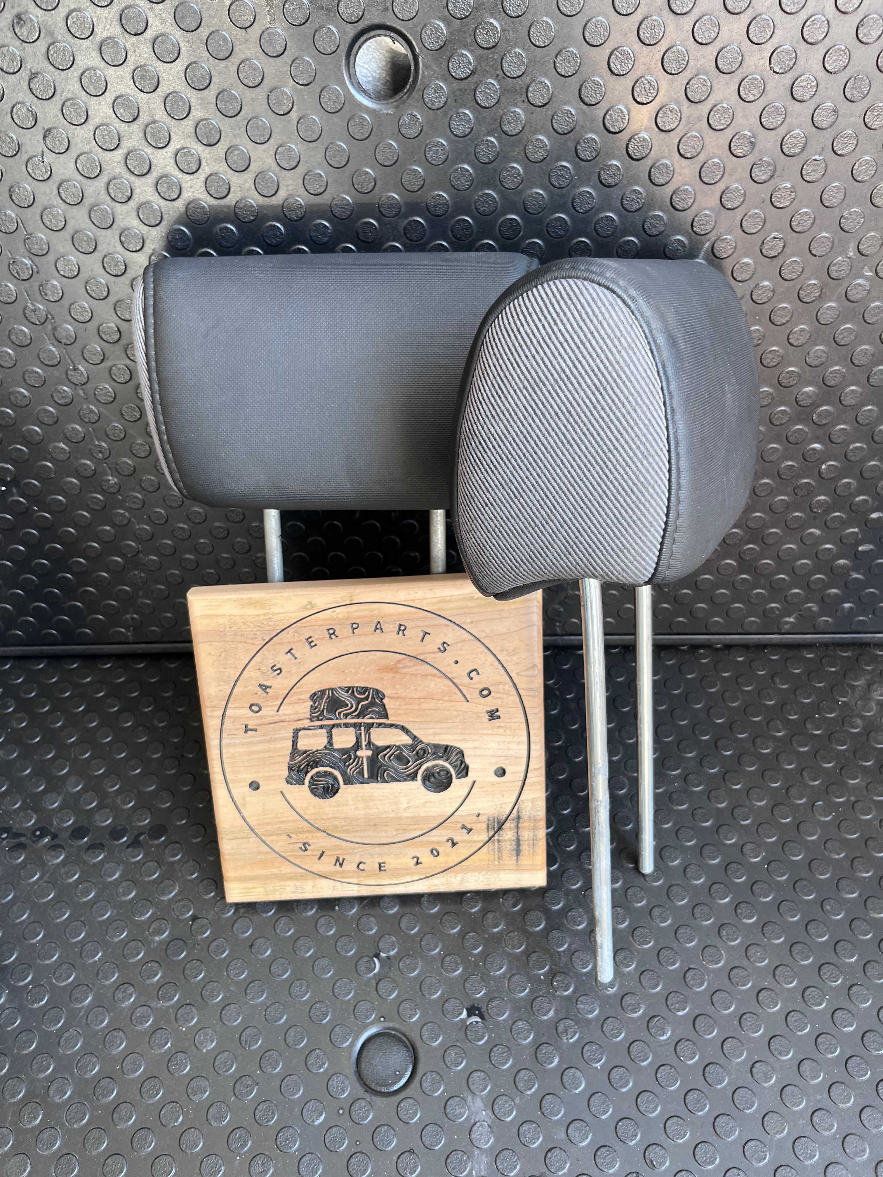 Grey/Black Rear Seat Headrest (price each)