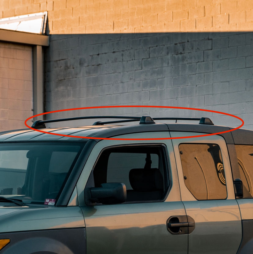 OEM Roof Rack Cross Bars