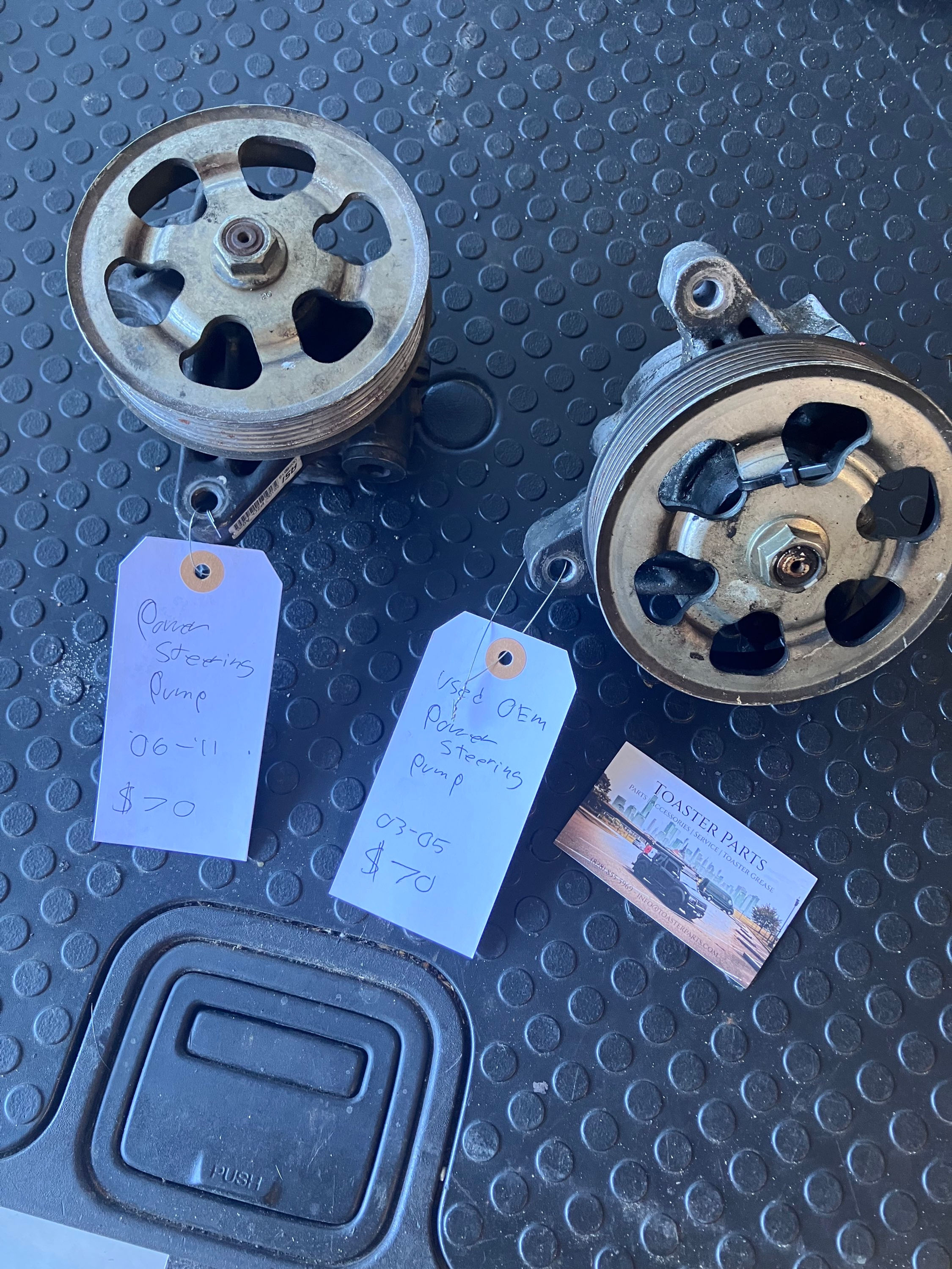 Power steering pumps