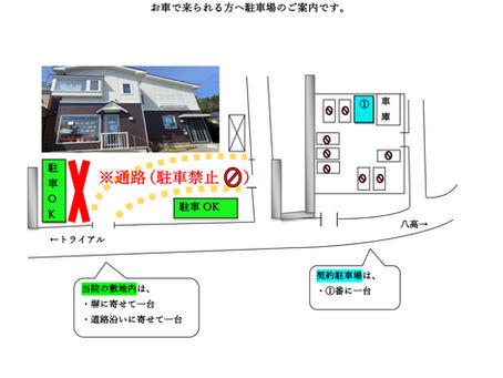 駐車場のご案内