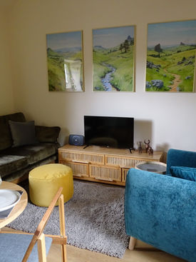 Living area inside Forda Forge