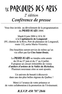 2004 Parcours des arts