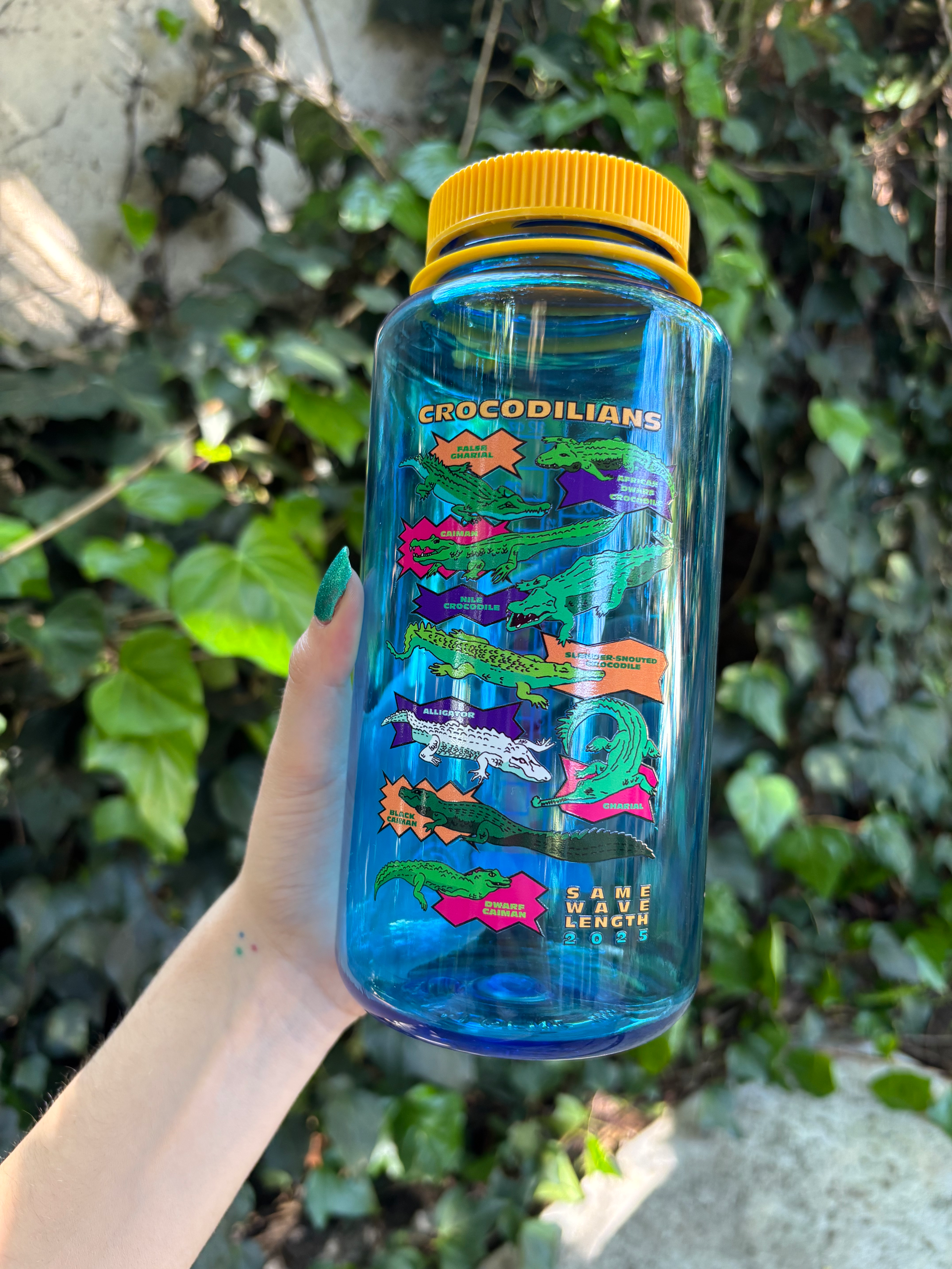 Crocodilian Water Bottle