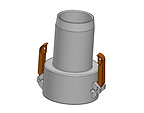 3 inch camlock FM to 3 inch tail