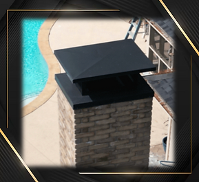 Decorative Chimney Chase Cover