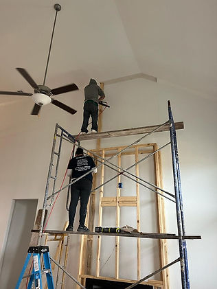 Gas Fireplace Framing