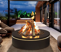 Halo Round Firepit