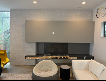 Fireplace Caught Fire