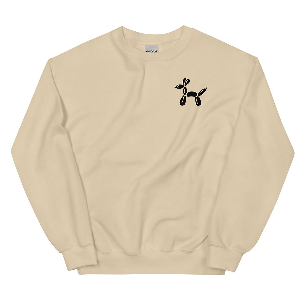 Thumbnail: Balloon Dog Unisex Sweatshirt Crewneck
