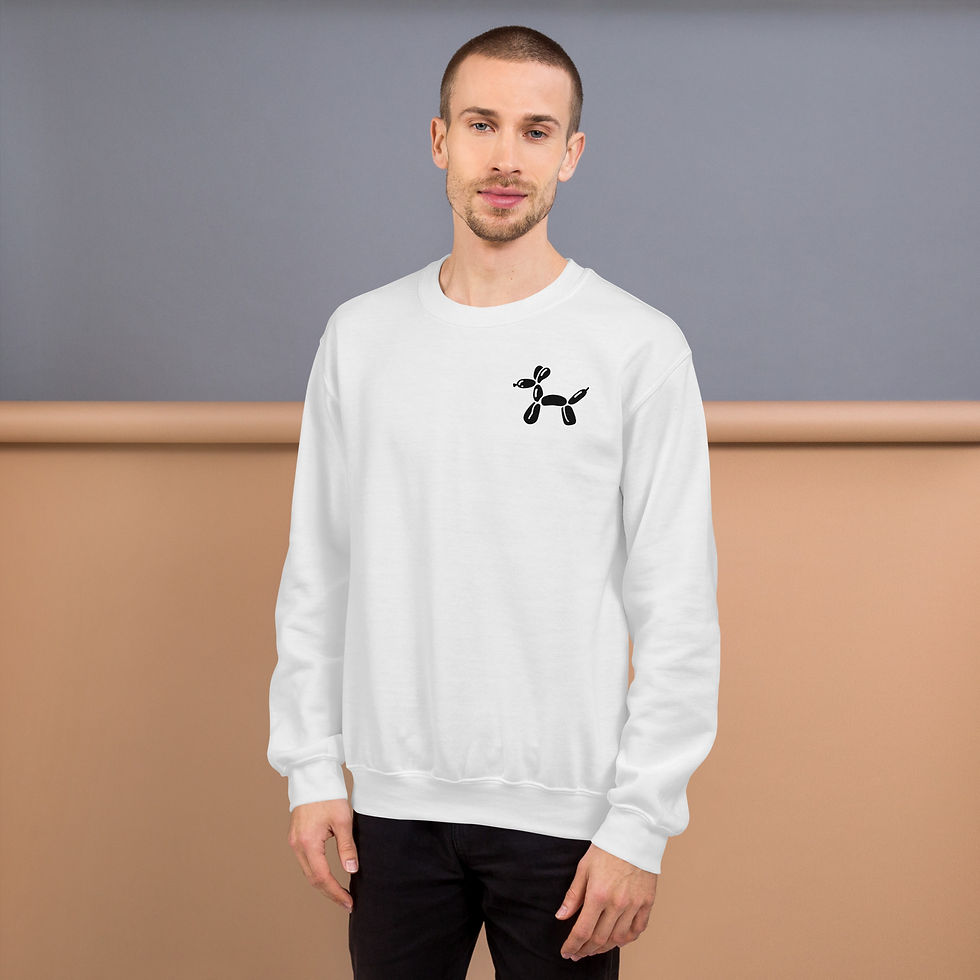 Thumbnail: Balloon Dog Unisex Sweatshirt Crewneck