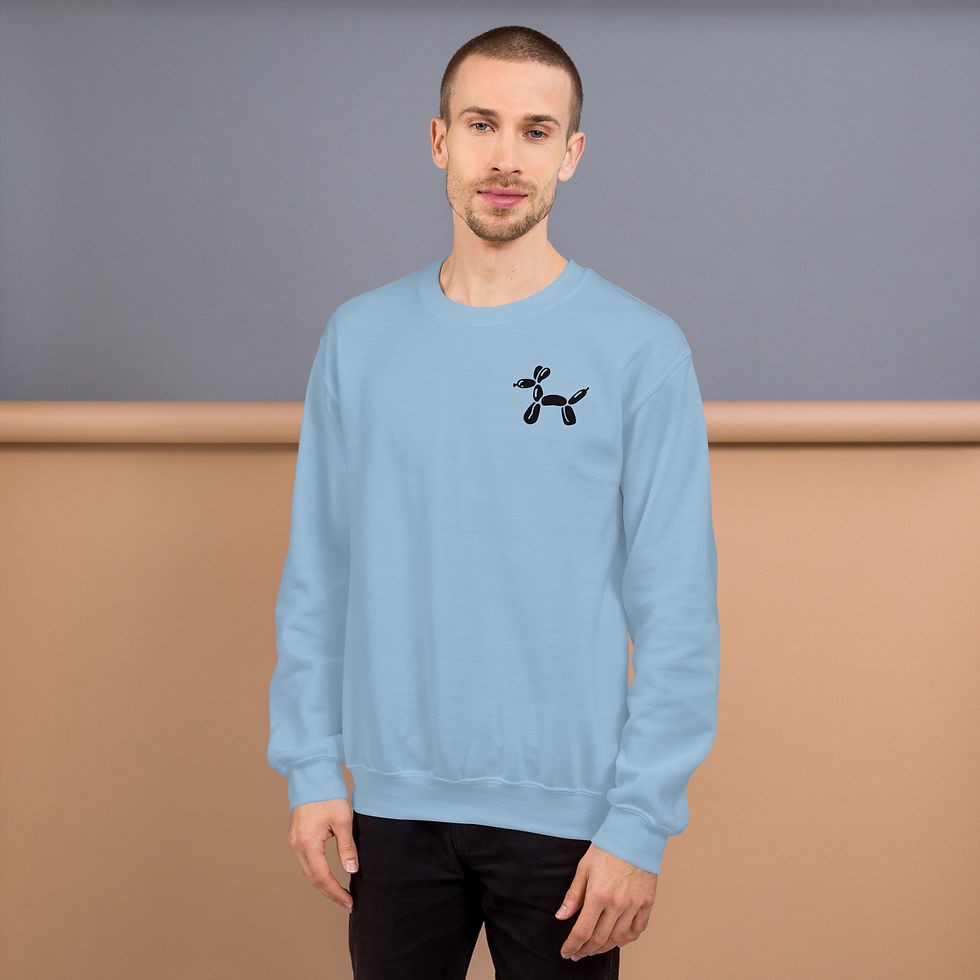 Thumbnail: Balloon Dog Unisex Sweatshirt Crewneck