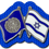 תמונה ממוזערת: רקע איכותי כחול לסיכת סמל הדגלים - שב״ס