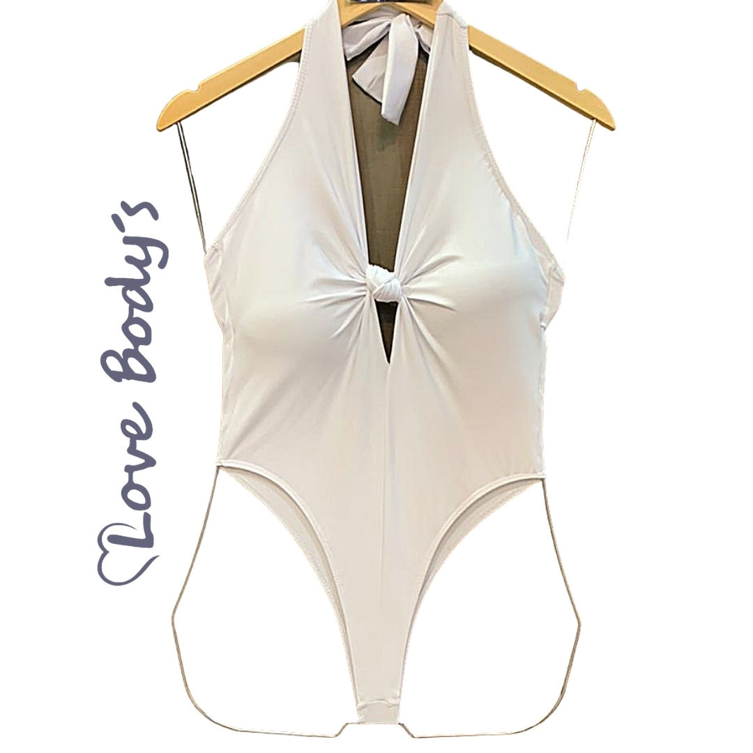 BODY/MAIÔ WHITE COM BOJO - LOVE BODYS