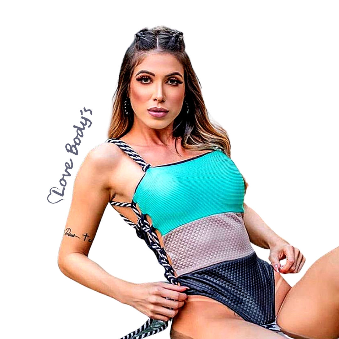 BODY ANITTA VERDE ÁGUA - LOVE BODYS