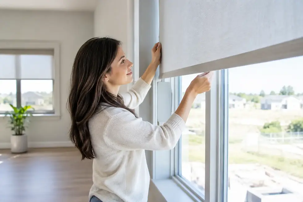 New Build Window Furnishings Planned Properly