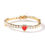 Thumbnail: Mini Heart Tennis Bracelet