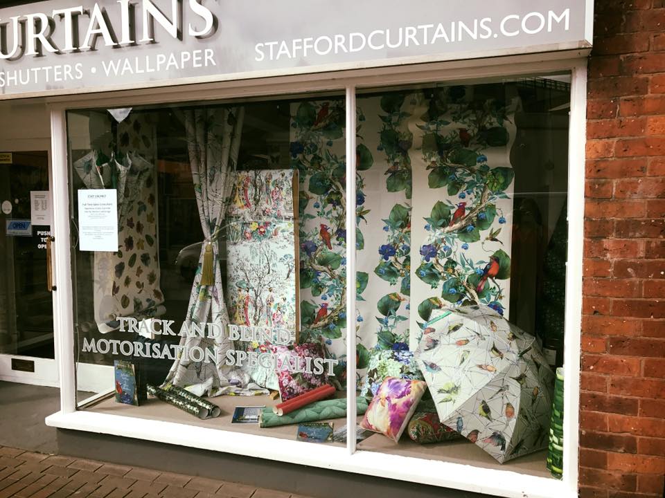 Our Showroom Express Curtains Stafford
