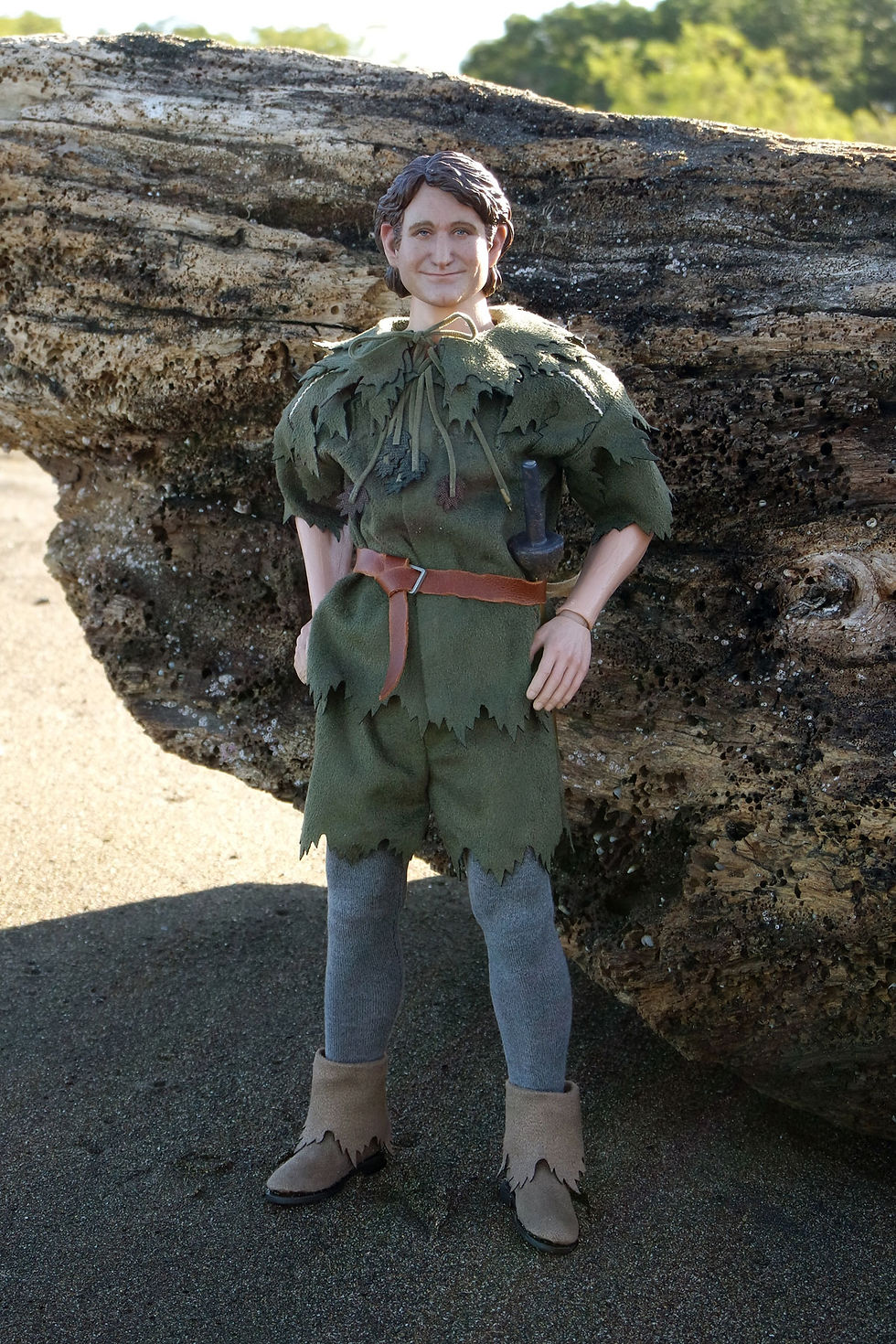 Peter Pan at the beach