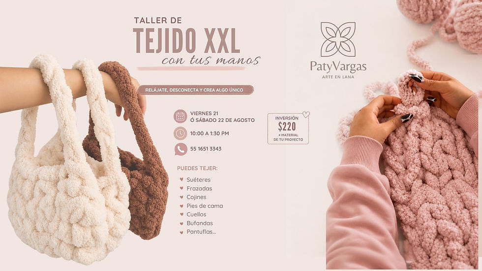 Taller de tejido XXL