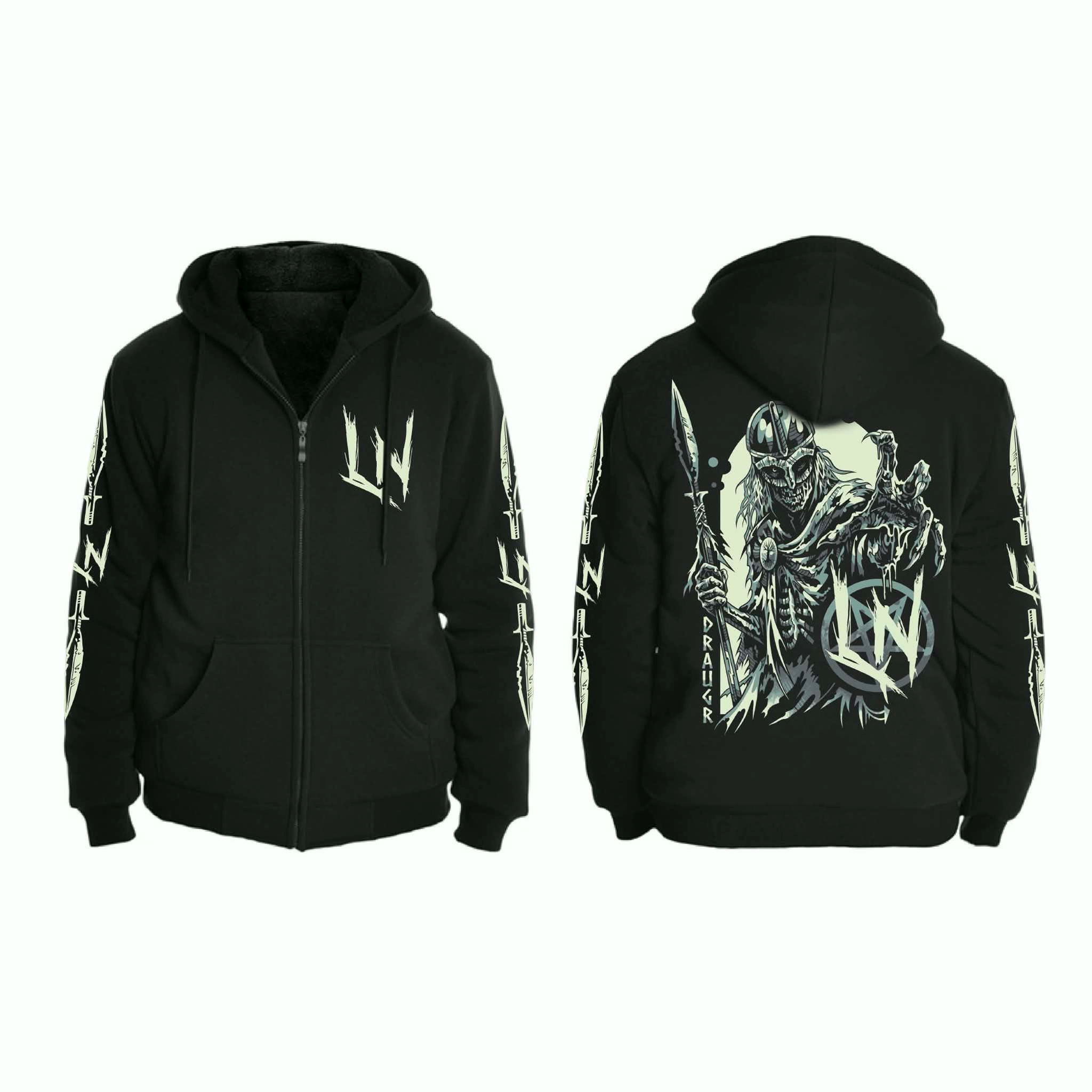 LN - Draugr Zip up Hoodie