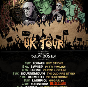 November UK Tour: Support Announced