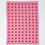 Miniaturbild: Produkt: Geschirrtuch Squares Lila/ warm red