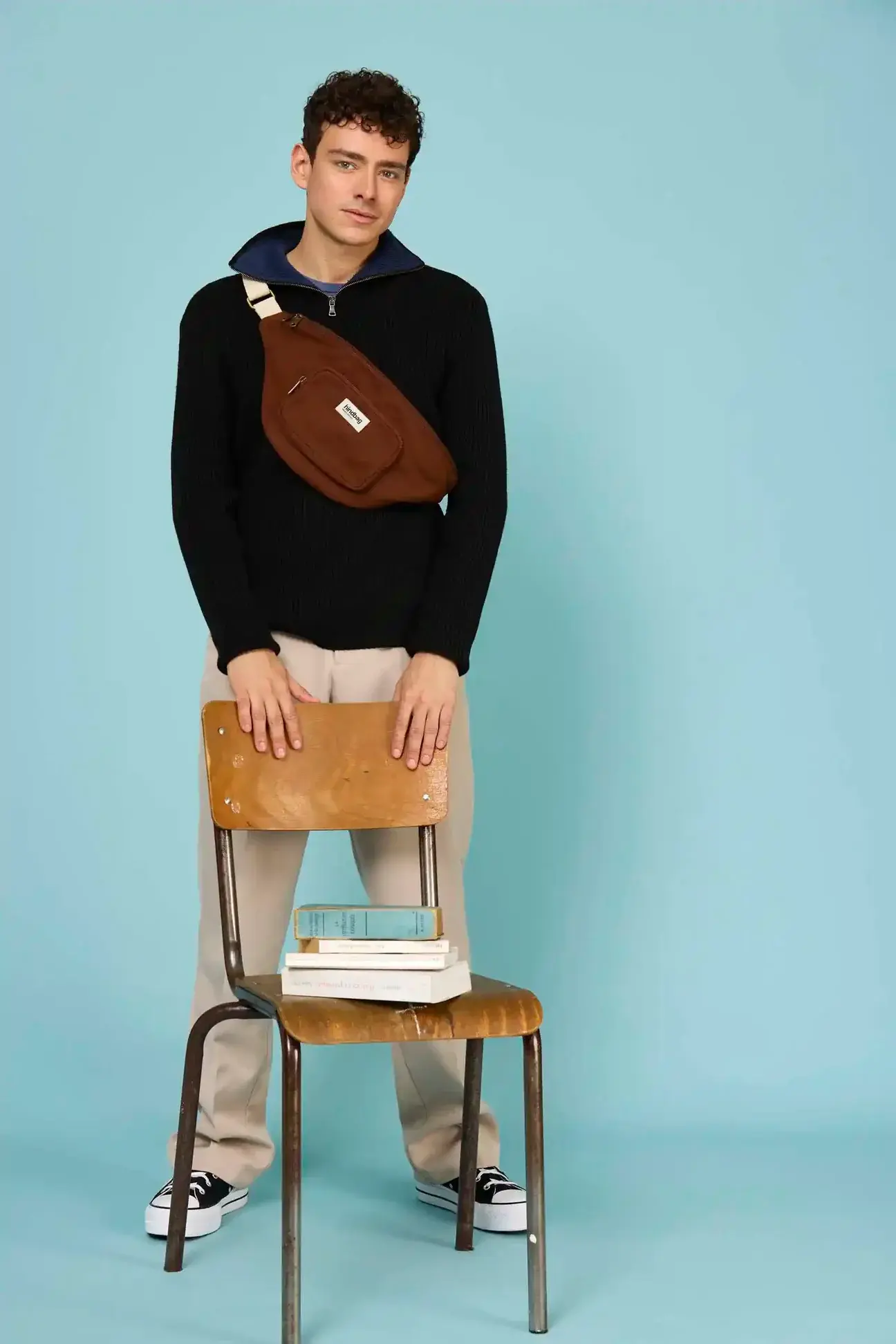 XL Bauchtasche Sofia Schokobraun