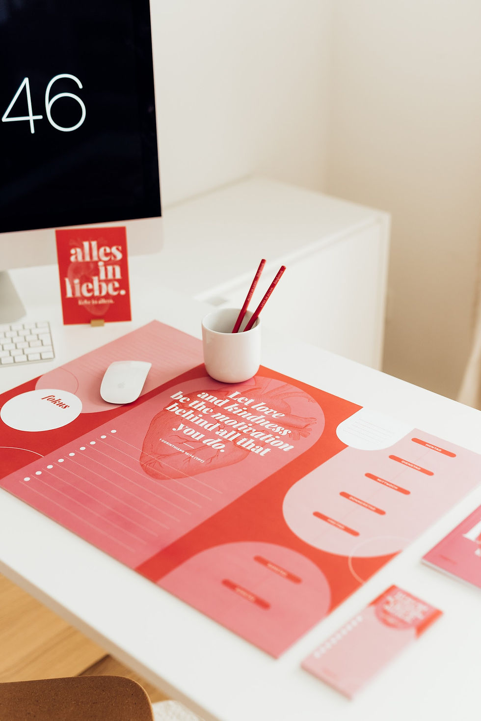 Miniaturbild: Produkt: 2er Set Bleistifte Agape