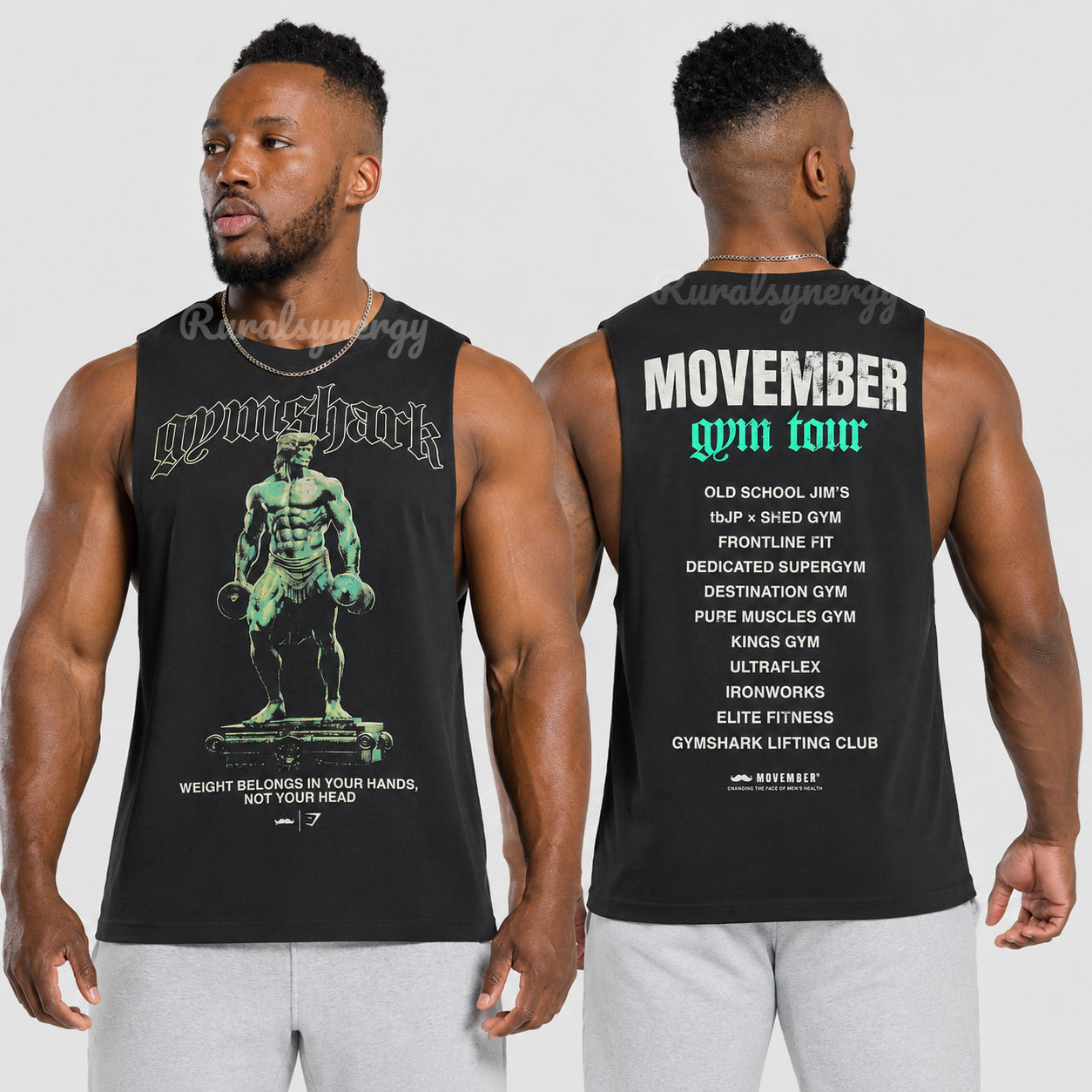 Gymshark Movember Tour SL Gshirt
