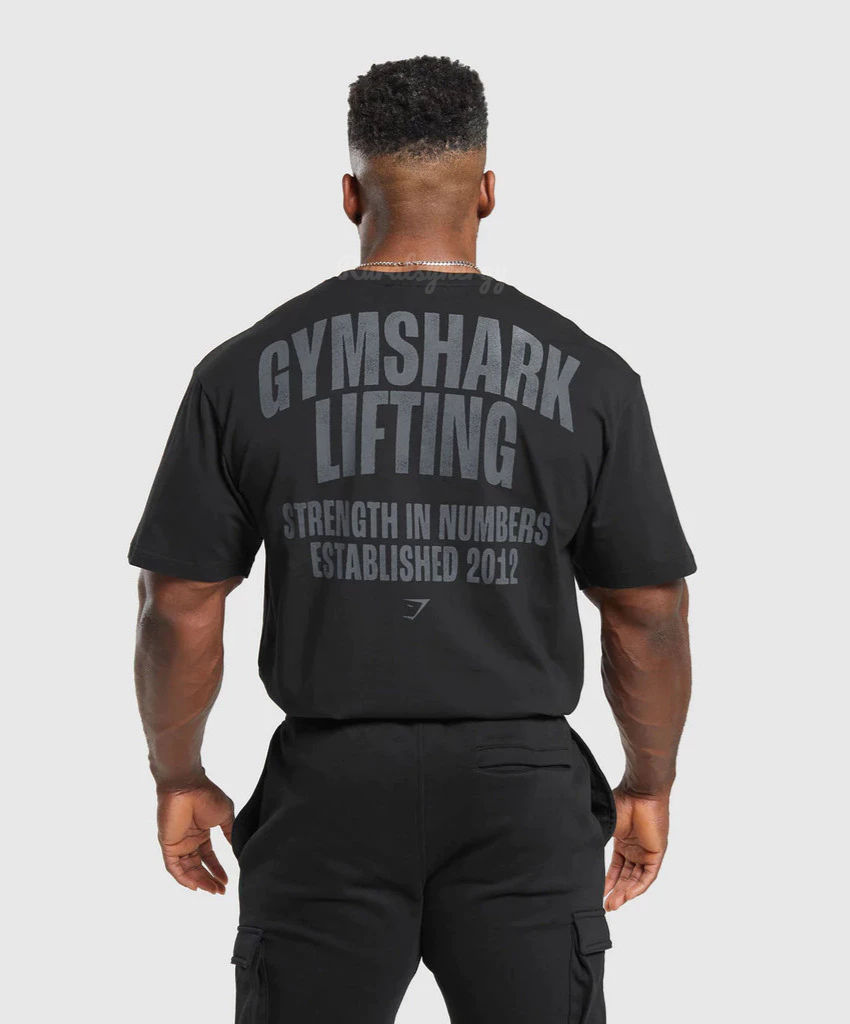 Gymshark Lifting Blackout GShirt