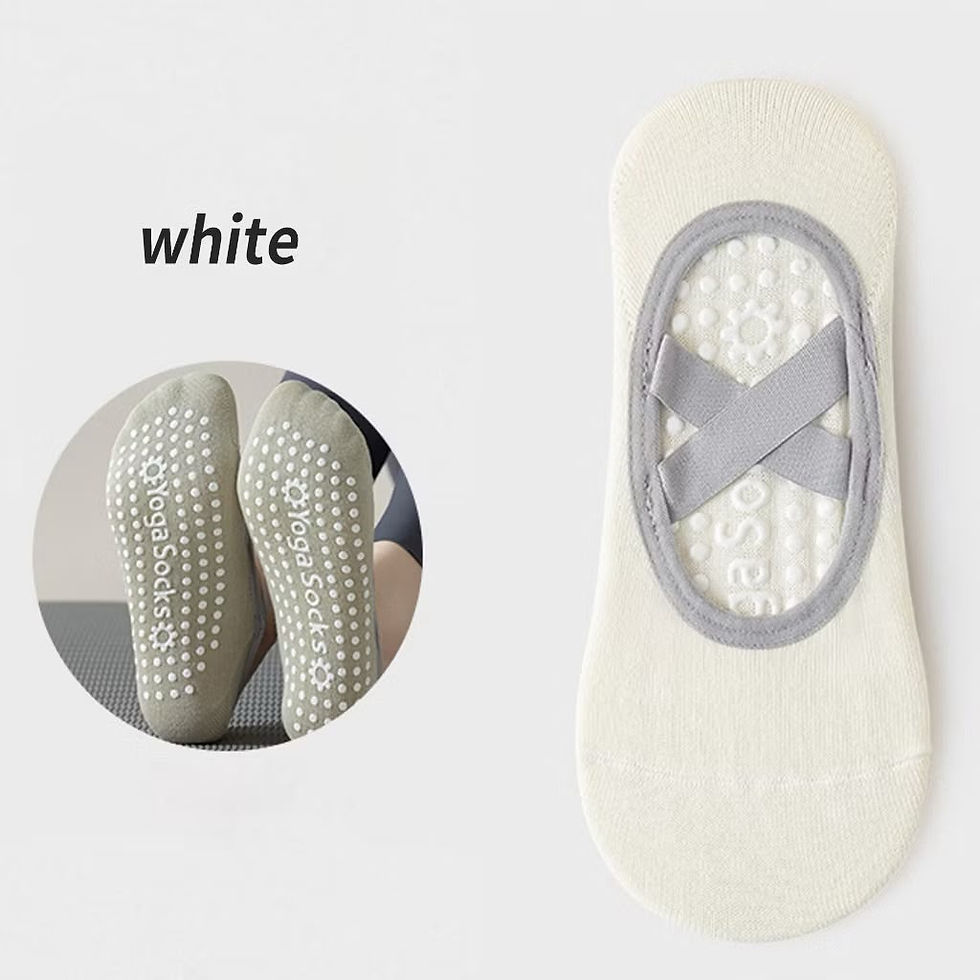 Thumbnail: Yoga & Pilates Tied Grip Socks