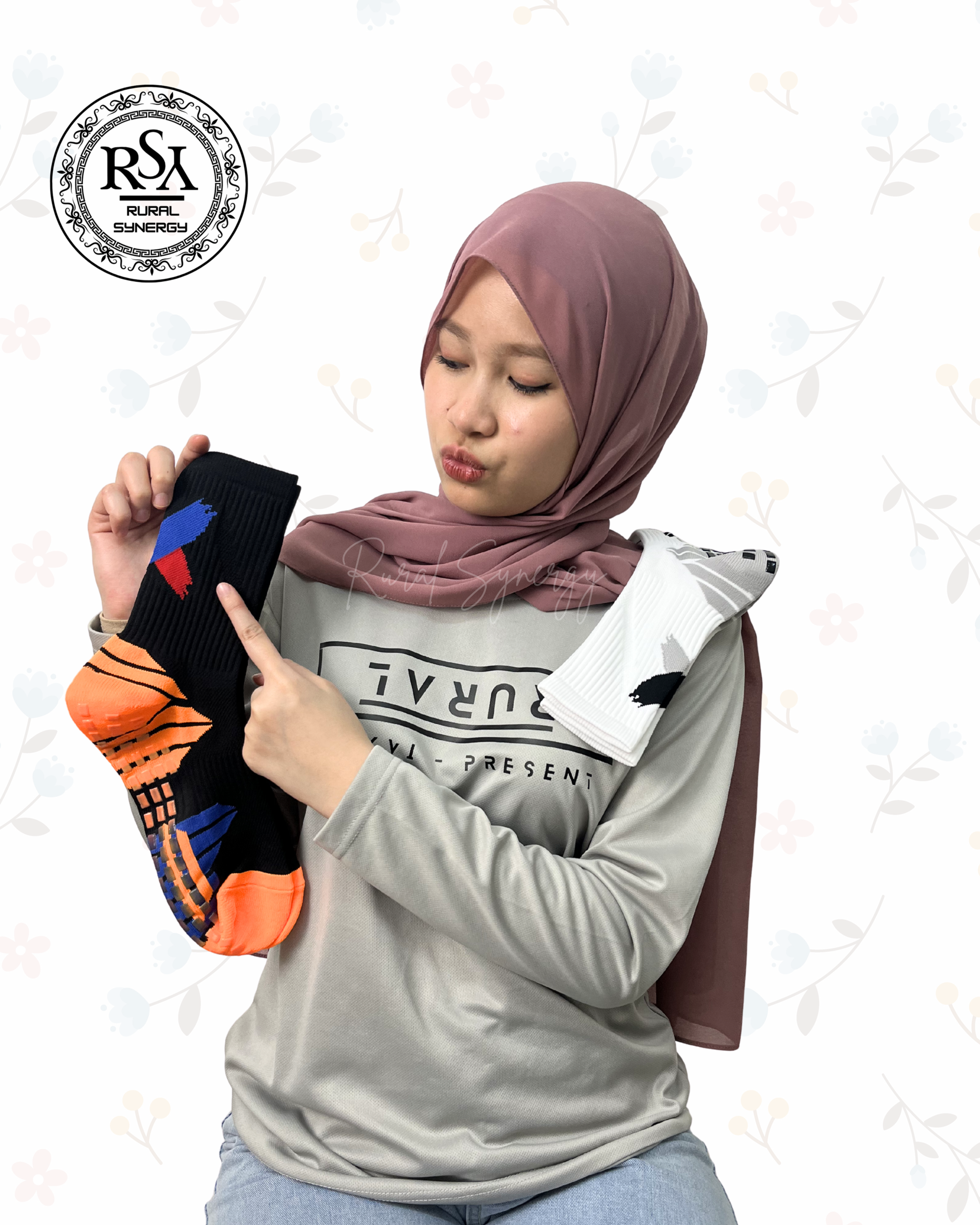 X Anti Slip Sock