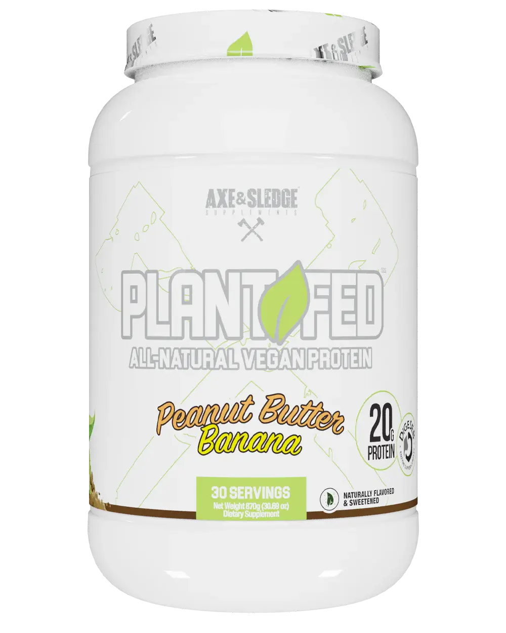 PLANT FED || ALL-NATURAL VEGAN PROTEIN