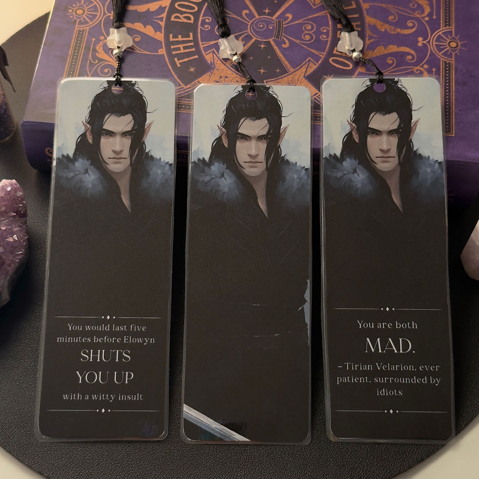 Thumbnail: Tirian Velarion | Bookmarks — Collectors Bundle (All 3 Designs)