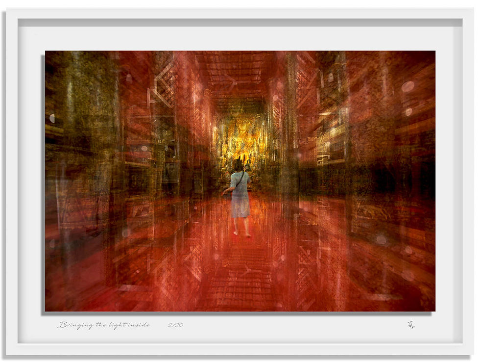 Thumbnail: Bringing The Light Inside (Large Unframed)  | Conceptual Photography