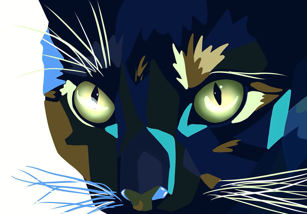 Thumbnail: Digital Geometric Pet Portrait