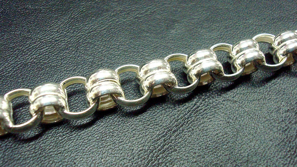 Thumbnail: Pulsera Rolo Doble P430