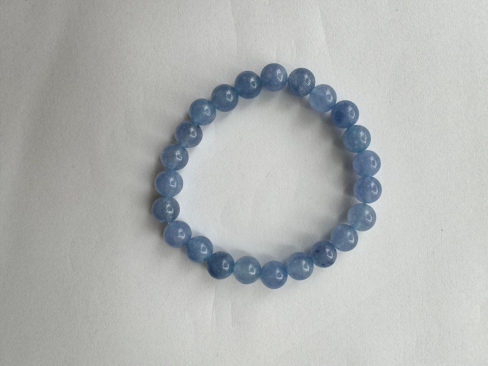 Celestite Round Bracelet 8mm