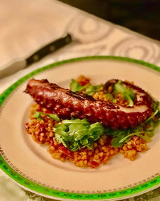 Pieuvre grillées