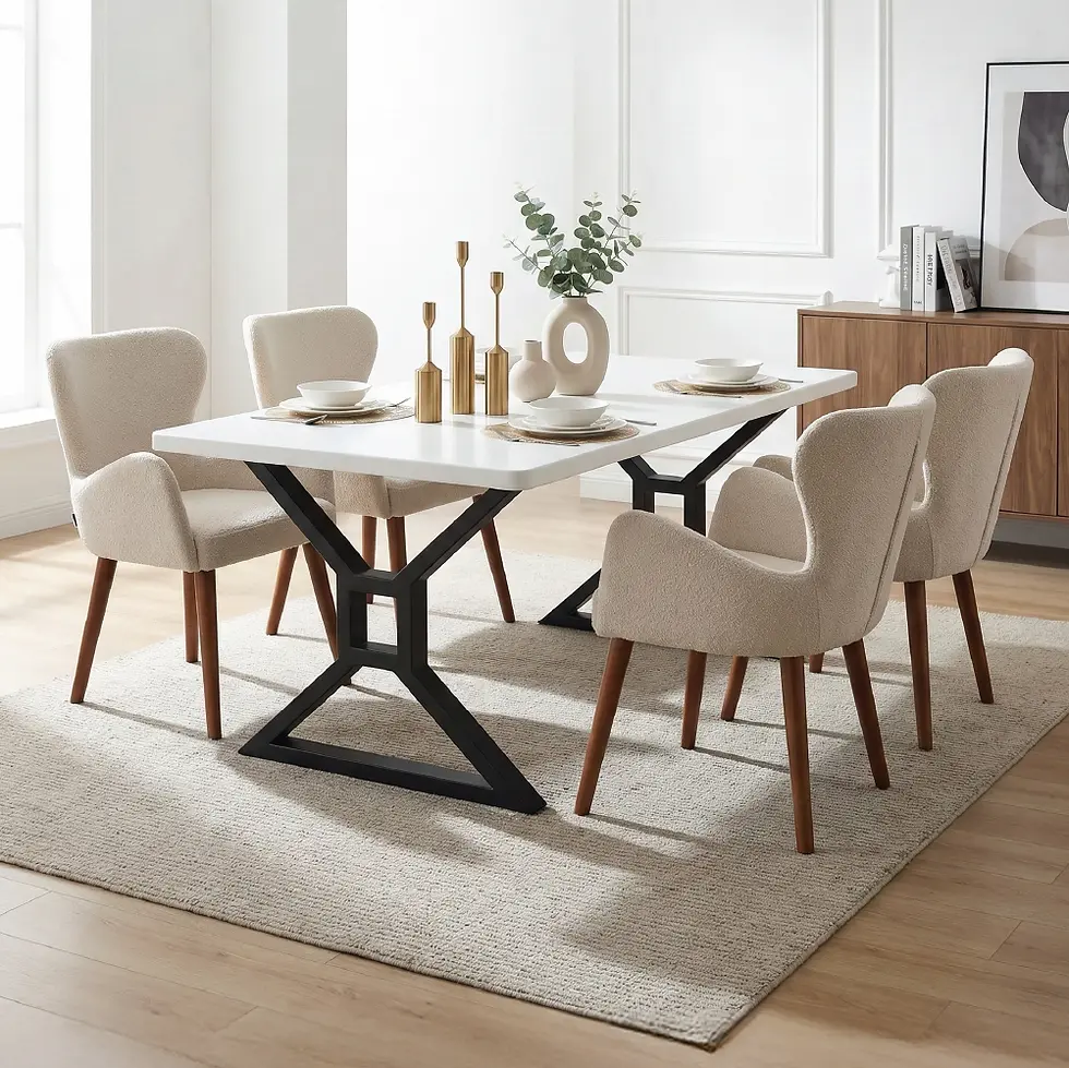 bow metal frame dining table 2.webp