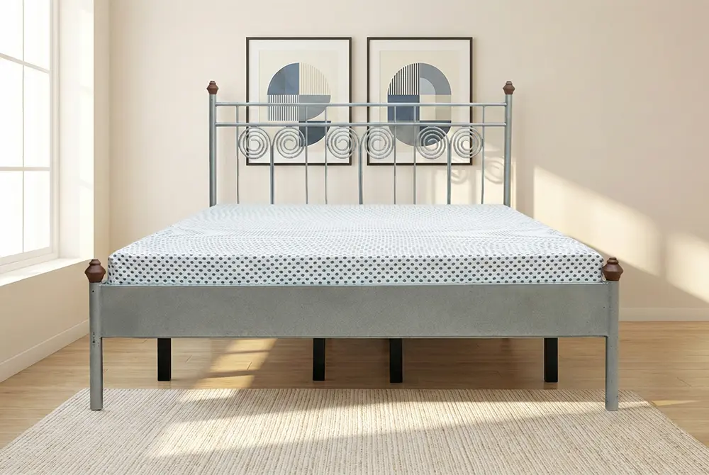 SPIRAL Metal Bed Set