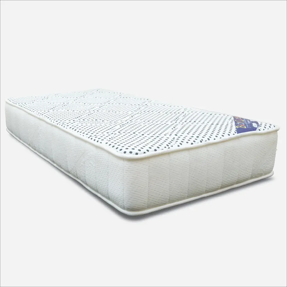 Dr. Mattress Baby Latex spring mattress, featuring premium synthetic latex foam for extra-plush comfort and support.