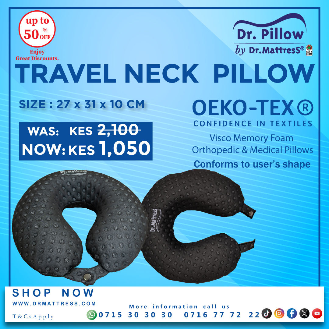 Classic U-Shaped Travel/Neck Support Pillow