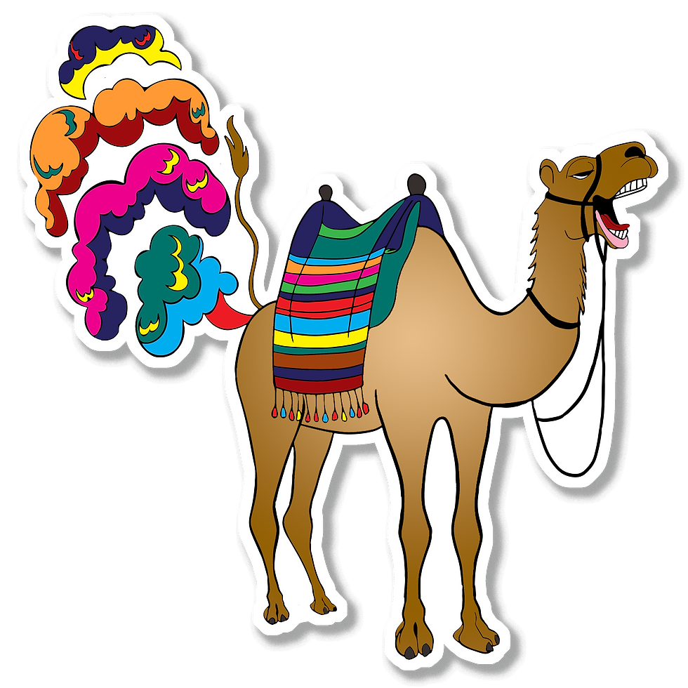 Thumbnail: What Color is a Fart? 4"x6" Sticker Sheet