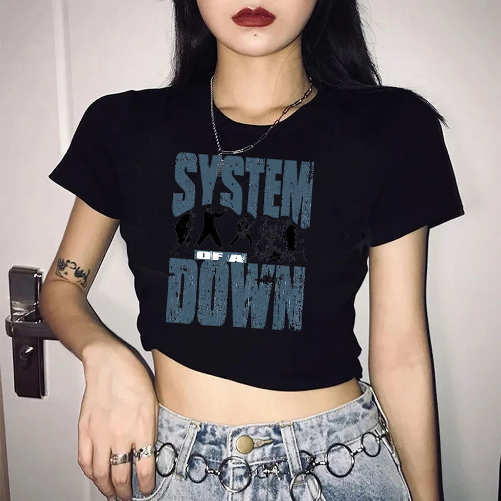 Miniatura: Sienna Graphic Crop Tee