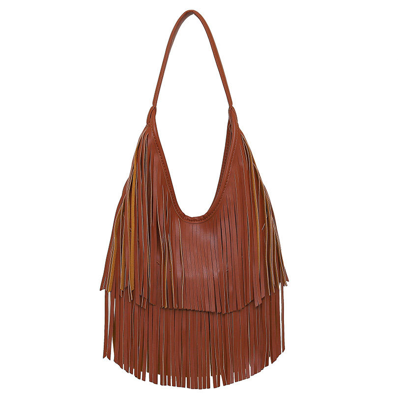 Miniatura: Luna Fringe Hobo Shoulder Bag