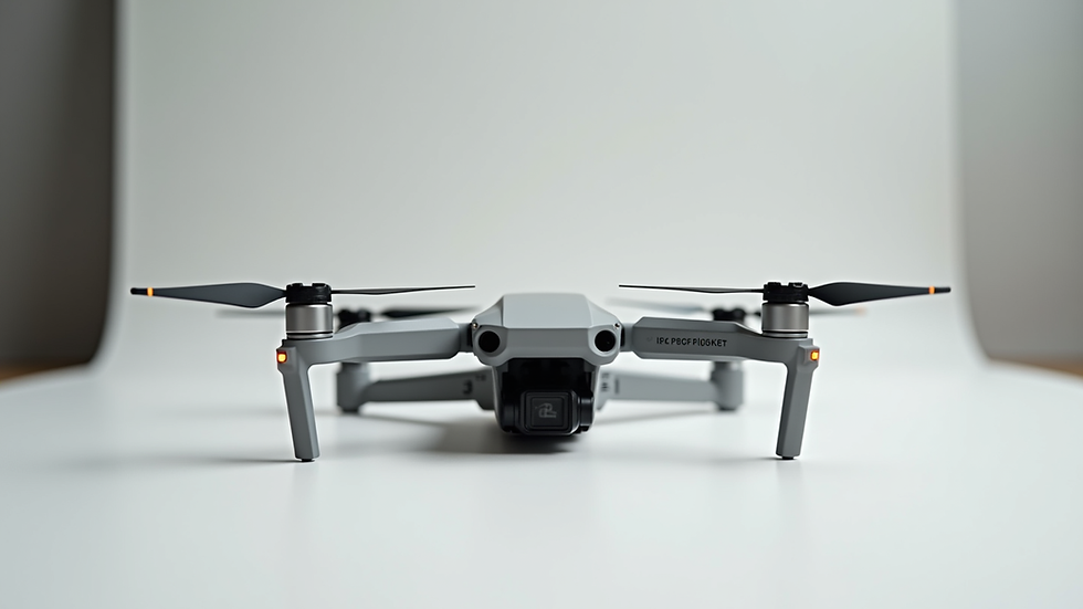 Close-up view of E88 Pro Drone on a white surface